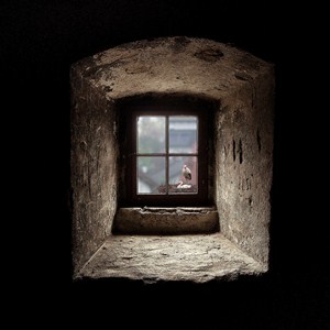 Rust - pohled z kostelní věže na čapí hnízdo