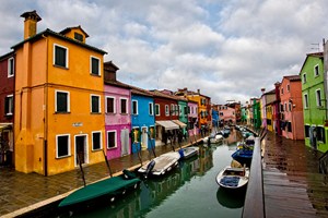 Barevné Buráno po dešti