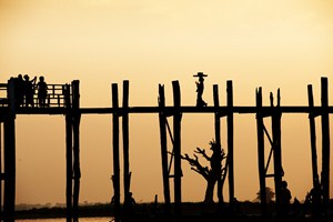 U Bein Bridge, Myanmar (Barma)
